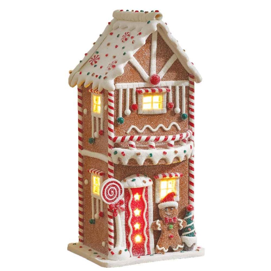 Decorations Christmas Imaginarium | Tall Gingerbread House With ...