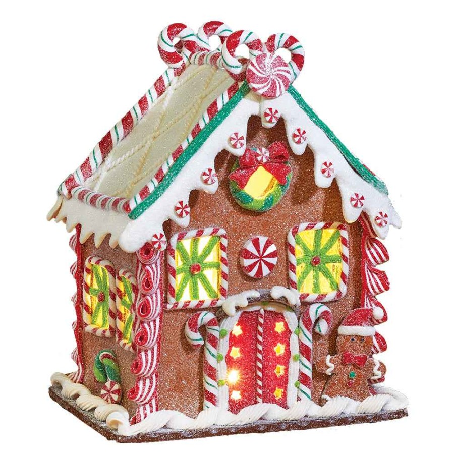 Decorations Christmas Imaginarium | Light Up Gingerbread House With ...